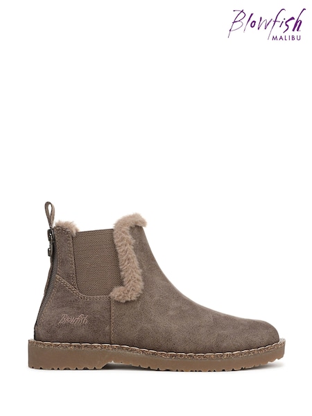 Blowfish Malibu Regular Fit Chillin Shr Chelsea Black Boots (W96407) | €99