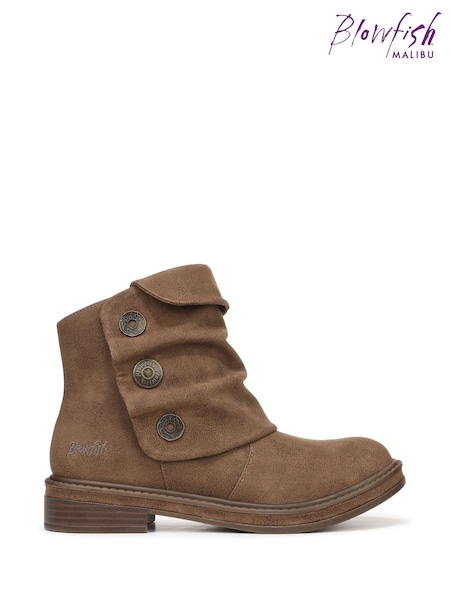 Blowfish Malibu Regular Fit Kay-Kay-B Brown Ankle Boots (W96413) | €102