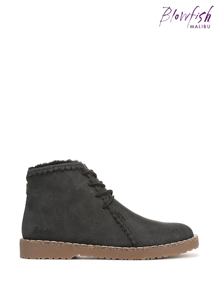 Preto - Blowfish Malibu Regular Fit Animal Print Cade Shr Chukka Boots (W96414) | R$ 740