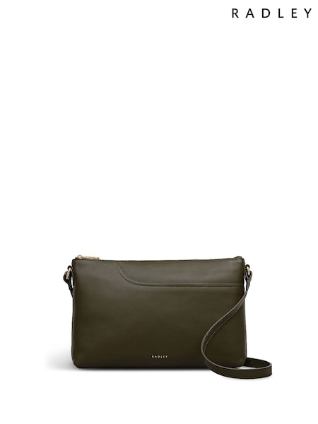 Radley Medium Green Pockets Zip-Top Ew Cross-Body Bag (W96480) | €225