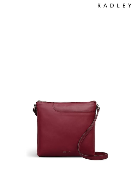 rdeča - Radley Pockets Small Ziptop Cross-Body Brown Bag (W96482) | € 209