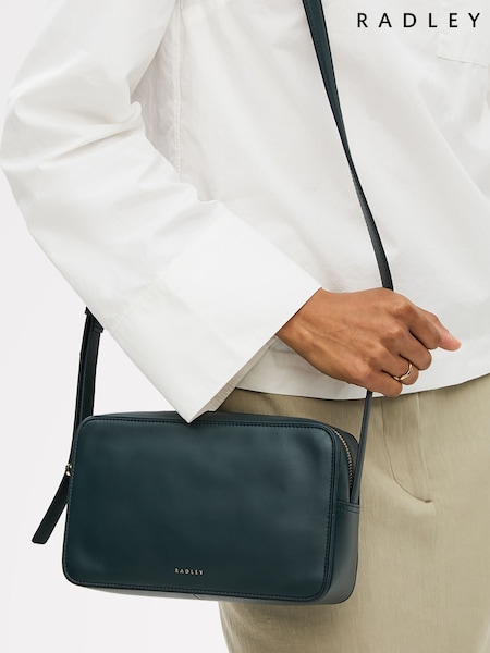 Radley Small Green Duchess Close Zip-Top Cross-Body Bag (W96513) | 253 €