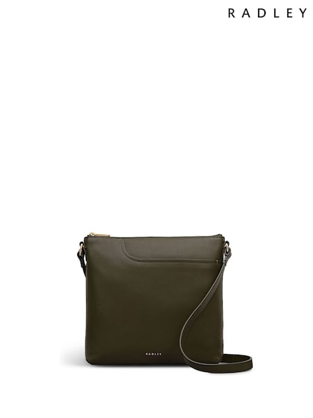 Radley Pockets Small Ziptop Cross-Body Brown Bag (W96517) | R$ 1.570