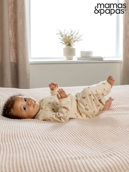Mamas & Papas Cream Blooming Romper (W96695) | € 31
