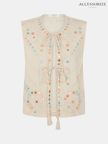 Accessorize Mirror Embroidered Waistcoat (W96771) | 71 €