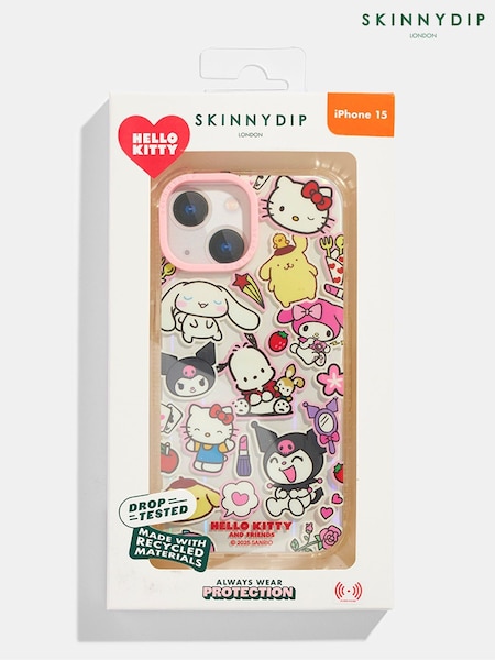 Skinnydip Pink Hello Kitty And Friends Sticker Case (W96884) | €33