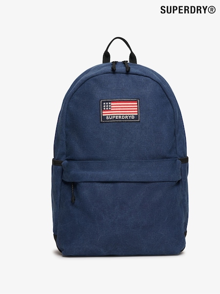 Superdry Blue Workwear Canvas Montana Backpack (W97063) | €76