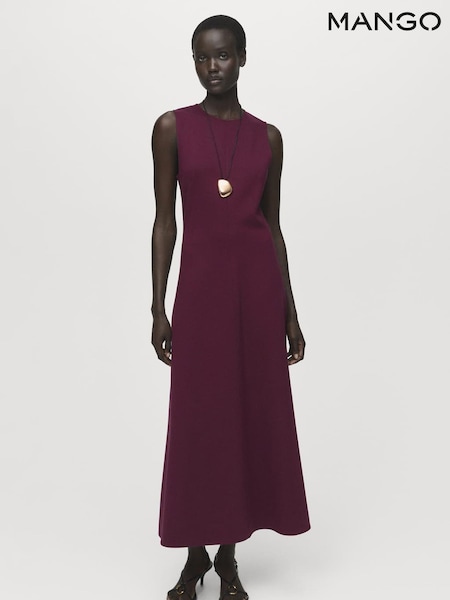 Mango Purple Letizia Dress (W97178) | €59