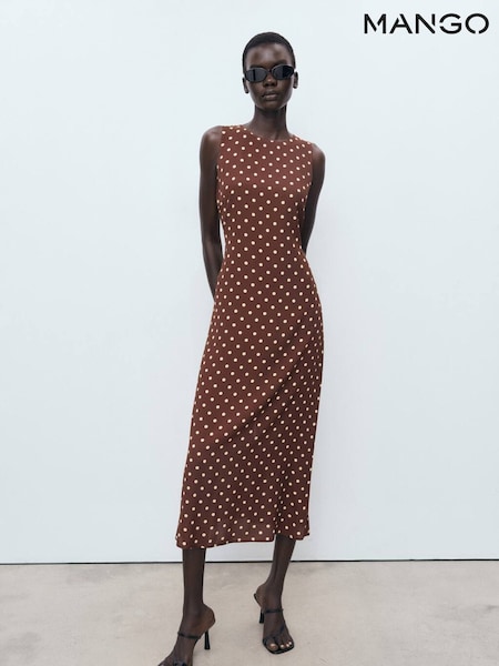 Mango Brown Dress (W97200) | €45