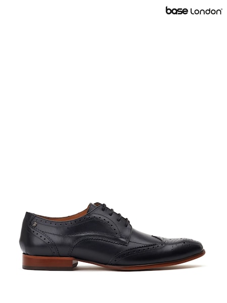 Preto - Base London Barbera Excel Brogue (W97269) | R$ 640