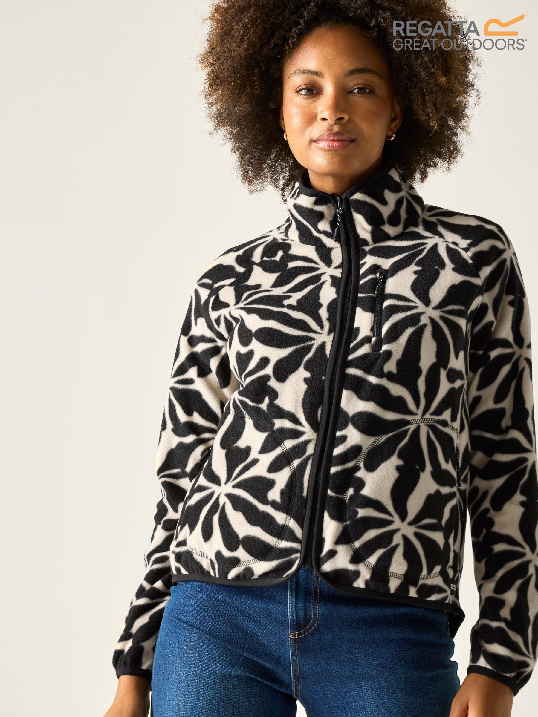 ジャケット・アウター ella selectshop shaggy jacquard blouson ジャケット・アウター ella selectshop shaggy jacquard blouson