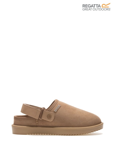 Regatta Brown Risley Clogs (W97508) | €46