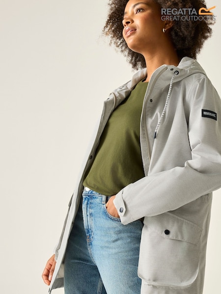 Regatta Grey Norana Waterproof Jacket (W97560) | AED408