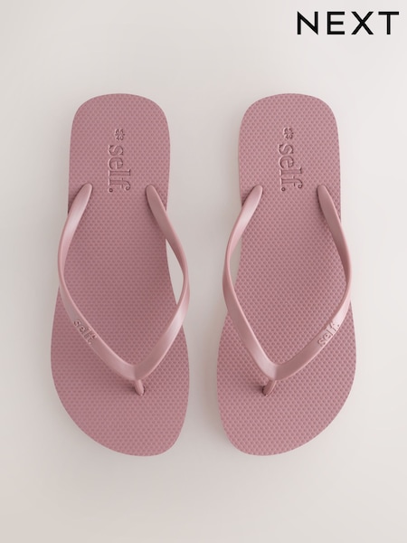 Mauve Purple Self. Flip Flops (W97607) | 85 zł