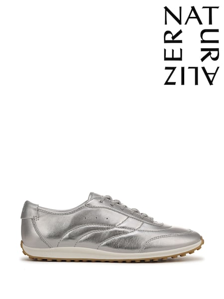 Naturalizer Clove Wide Fit Lace-Up Cream Trainers (W97689) | 520 QAR