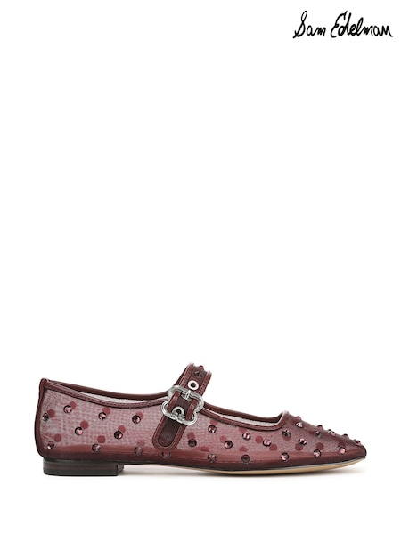Sam Edelman Michaela Shine Regular Fit Mary Janes Shoes (W97746) | €212