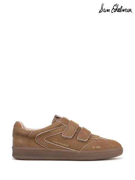 Castanho claro - Sam Edelman Talia Regular Fit Slip On Trainers (W97777) | R$ 1.235