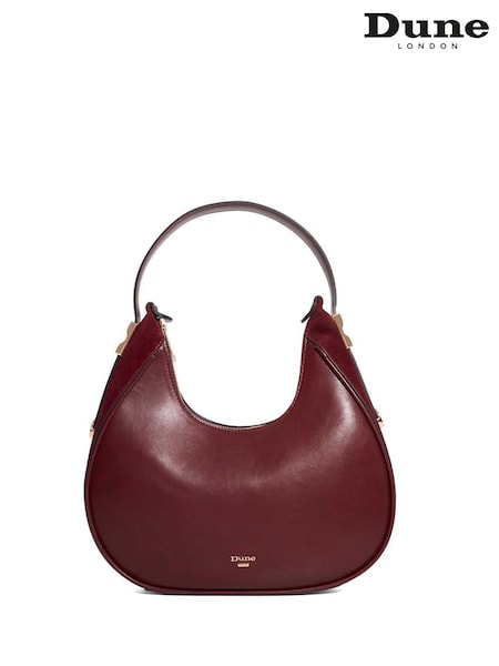Dune London Red Dedicated Smart Scoop Shoulder Bag (W97938) | €156