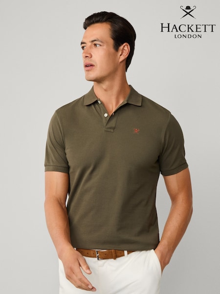 Hackett Embroidered Logo Pique Polo Shirt (W97987) | €119