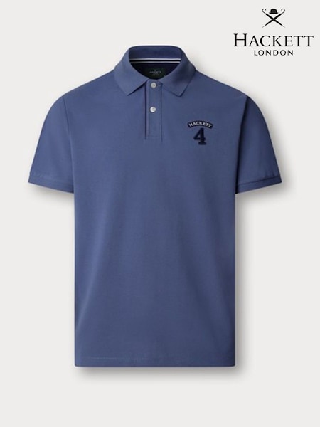 Hackett Heritage Embroidered Number Polo Shirt (W98023) | €159