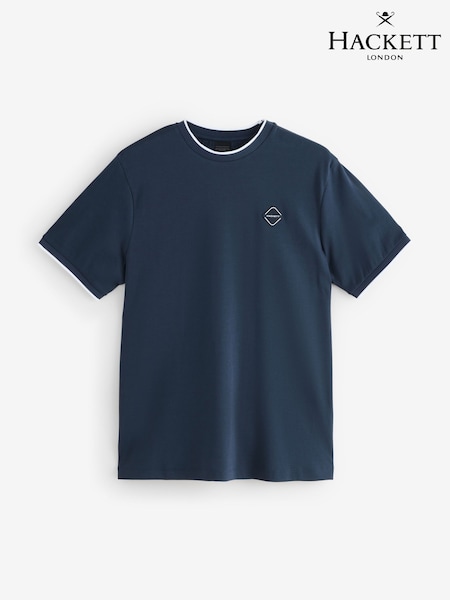Hackett Sport Rubber Badge T-Shirt (W98035) | 371 QAR