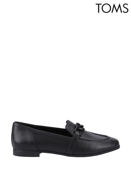 Toms Lynette Black Loafer (W98100) | ‏470 ر.ق.