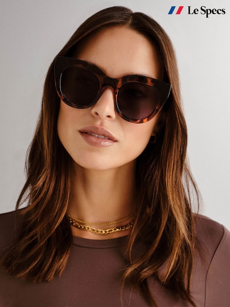 Le Specs Brown Air Heart Sunglasses (W98201) | R$ 640
