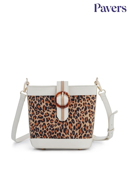 Estampado animal - Pavers Buckle Fasten Cross-Body Bag (W98253) | 38 €