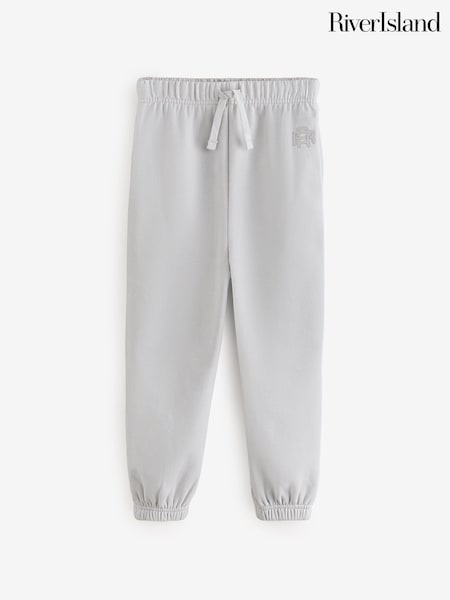 River Island Grey Boys Essentials Joggers (W98359) | 69 QAR