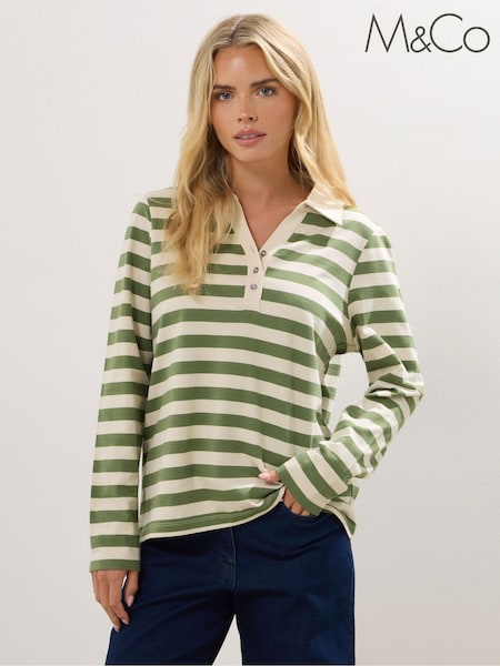 M&Co Petite Polo Shirt (W98424) | R$ 255