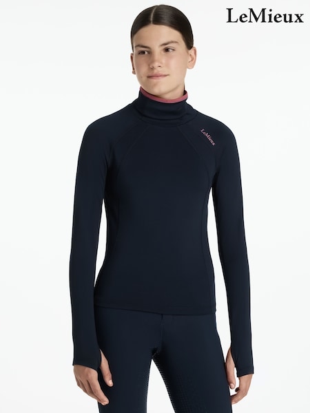 LeMieux Blue Young Rider Savannah Snood Mesh Base Layer (W98493) | €50