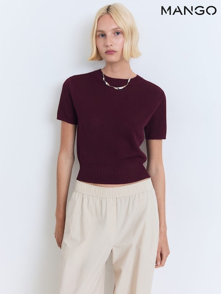 Mango Purple Sweater Romeo Jumper (W99090) | €37
