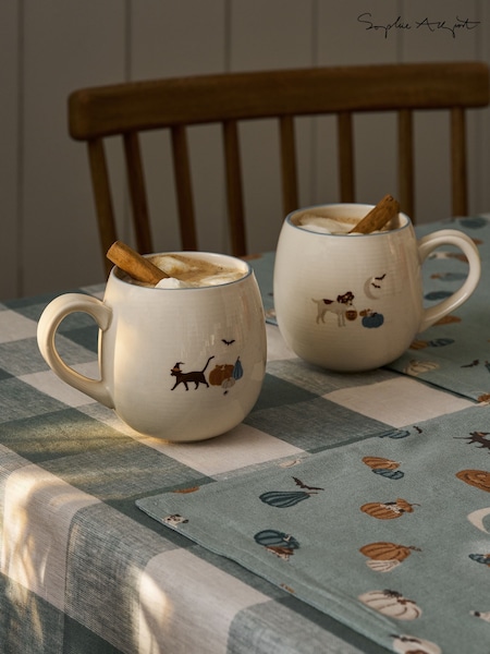Sophie Allport Paws & Pumpkins Stoneware Mug (W99189) | € 21