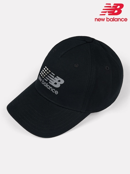 New Balance Black Multi Colour Prong Graphic Cap (W99256) | AZN 38