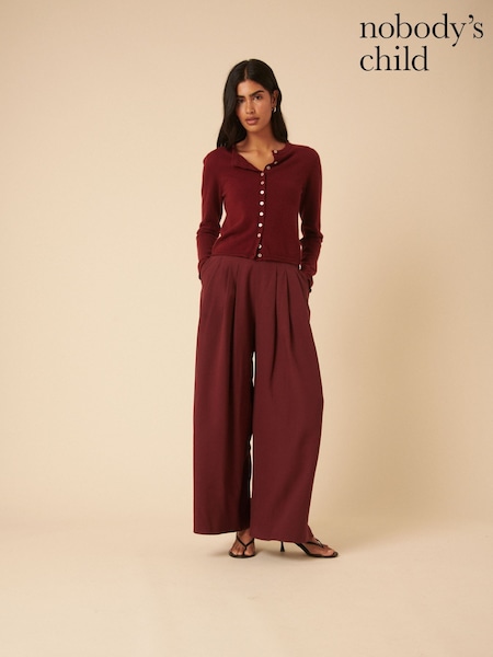 Nobodys Child Red Shyla Trousers (W99351) | €83