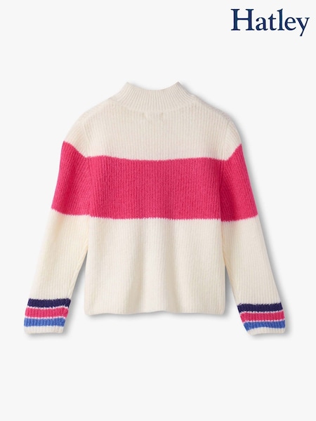 Hatley Natural Colourblock Mock Neck Jumper (W99550) | €45