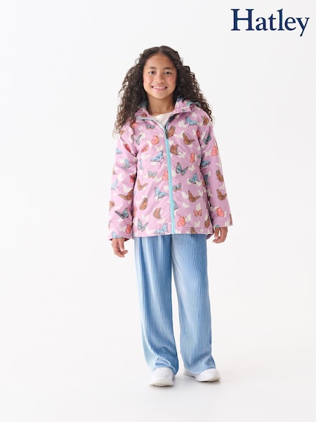 Hatley Pink Pop-Out Butterflies Field Jacket (W99552) | €62
