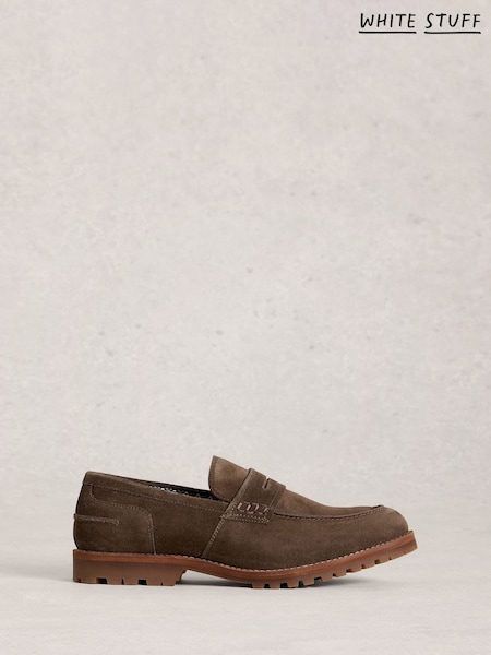 White Stuff Brown Logan Loafers (W99581) | €101