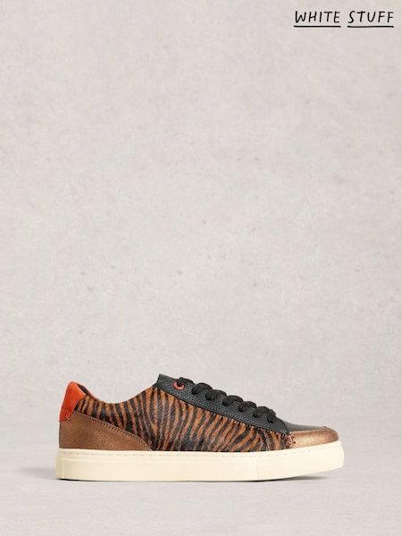 White Stuff Tori Leather Trainers (W99583) | 113 €