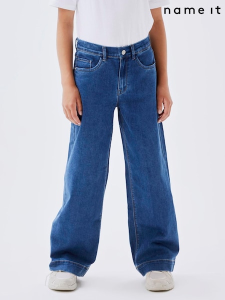 Name It Blue High Waist Wide Leg Jeans (W99601) | €46