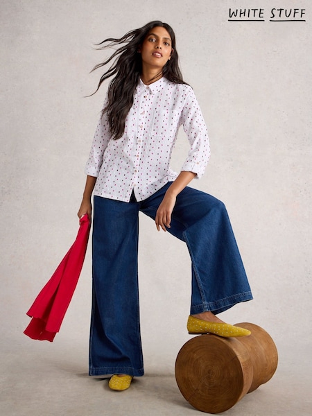 White Stuff White Sophie Cotton Shirt (W99610) | €69