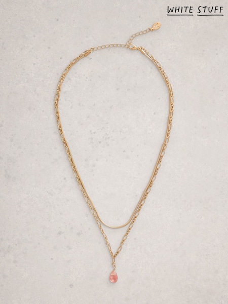 White Stuff Orange Lily Multi Drop Necklaces (W99620) | AED131