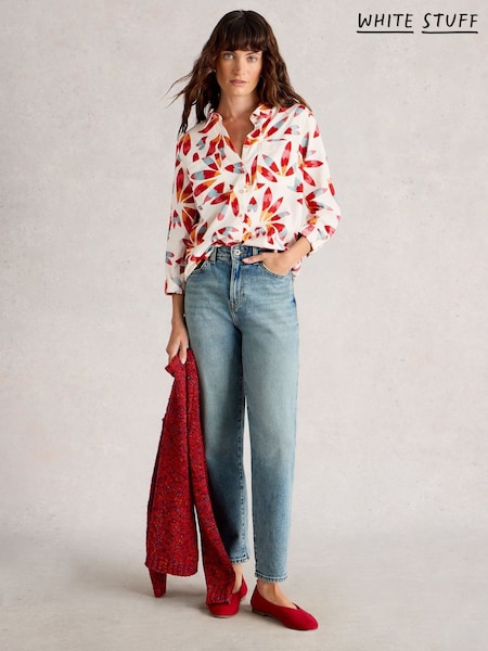 White Stuff White Sophie Cotton Shirt (W99644) | AZN 123