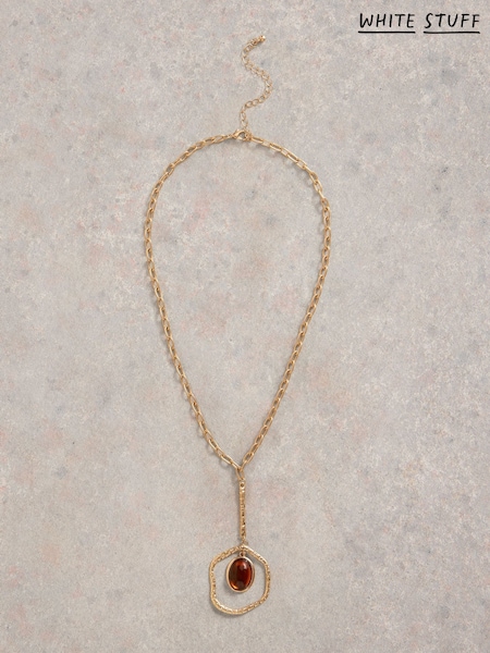 White Stuff Brown Bella Stone Pendent Necklaces (W99656) | €28