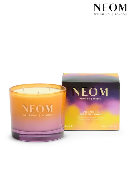 Neom Cosy Nights 3 Wick Candle 420g (W99681) | €76
