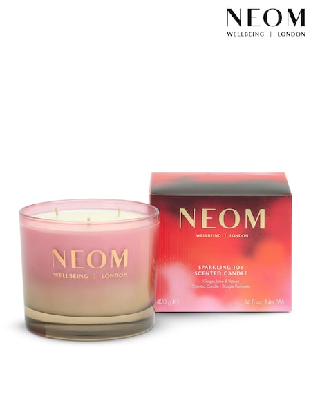 Neom Sparkling Joy 3 Wick Candle 420g (W99685) | €76