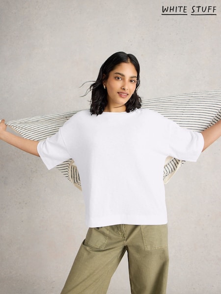 White Stuff White Katya T-Shirt (W99706) | €32