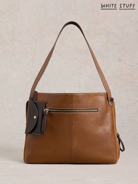 White Stuff Brown Hettie Leather Bag (W99717) | €140
