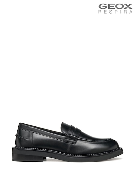 أسود - Geox D Serilda E Moccasins (W99825) | ‏539 ر.ق.