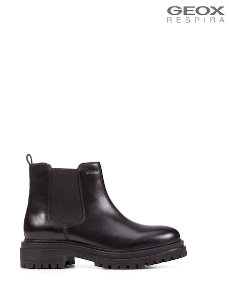 Geox D Iridea B Ankle Black Boots (W99832) | AED693